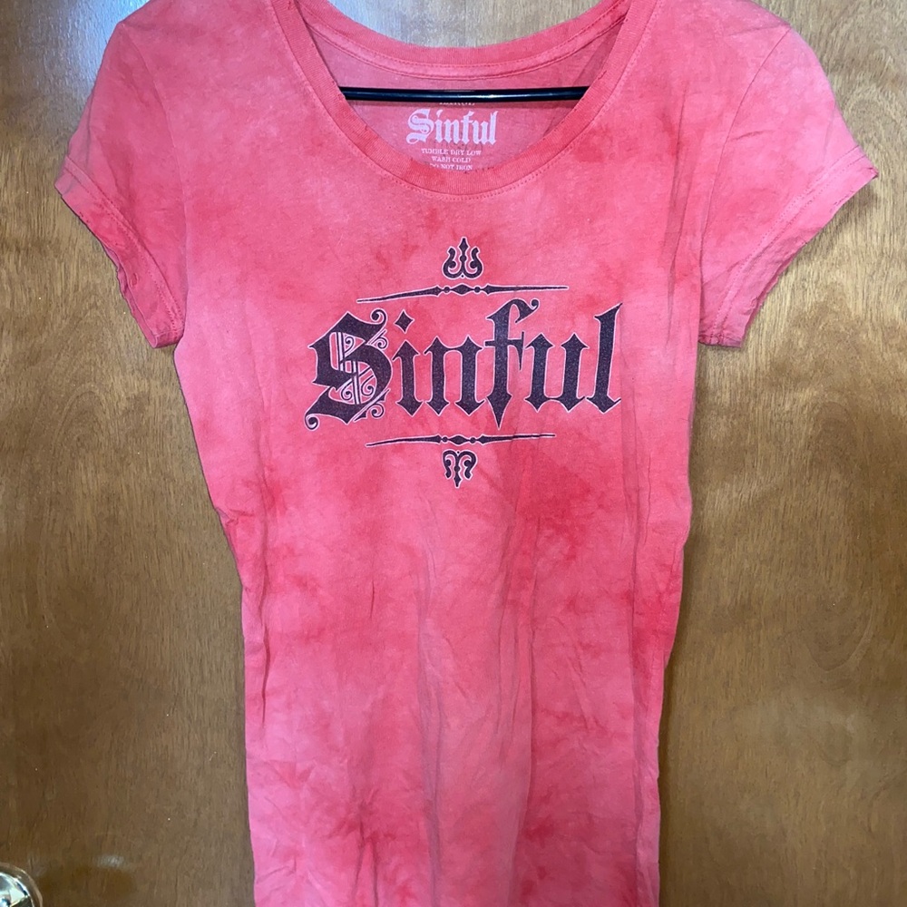 Sinful Red Graphic T-Shirt